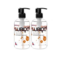 Lubido Anal Ease Water Based Lubricant - 250ml - Twin Pack