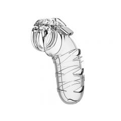 05 - Chastity Cock Cage - Clear - 5.5inch