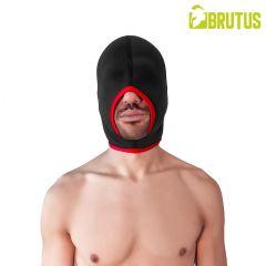 BRUTUS Blind Neoprene - Black/Red - Face Fucker Hood 