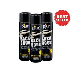 Pjur Backdoor Relaxing Anal Glide Triple Pack - (100ml)