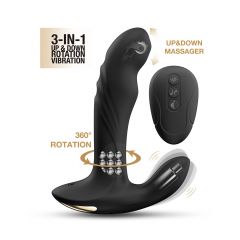 Dorcel - Multi P-Joy - Prostate Massager with Remote Control - Black