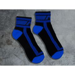 ADDICTED Fetish Ankle Sock - Royal Blue