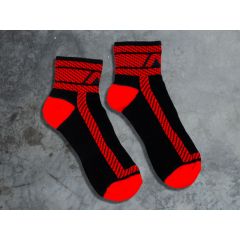 ADDICTED Fetish Ankle Sock - Red