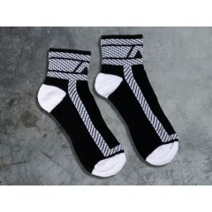 ADDICTED Fetish Ankle Sock - White