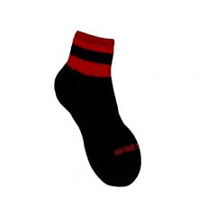 Barcode Socks Petty  - Black Red - L/XL