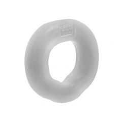 Hunkyjunk Fit Ergo Shaped Cock Ring - Ice - Side