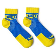Pump! All-Sport Spring Break Socks 2-Pack - Blue Yellow