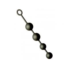 Rubber Anal Balls 2 x 50mm 2 x 60mm