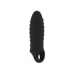 Sono No.36 Stretchy Thick Cock Sheath - Black