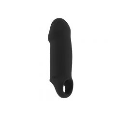 Sono No.37 Stretchy Thick Cock Sheath - Black
