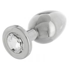 Steel Power Tools - Stainless Steel Jewel Butt Plug - Medium