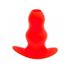 Stretch Hole Butt Plug - Red - Size A