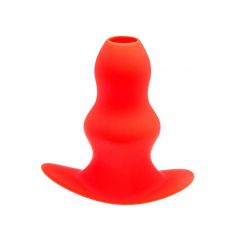 Stretch Hole Butt Plug - Red - Size D