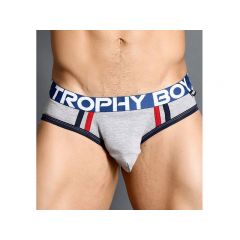 Andrew Christian Trophy Boy Brief - Grey