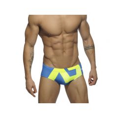 Addicted Extra - Large Logo Swim Brief - Royal