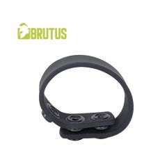 BRUTUS 3 Snap Cock Strap - Black