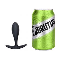 BRUTUS All Day Long Silicone Butt Plug Large - Black