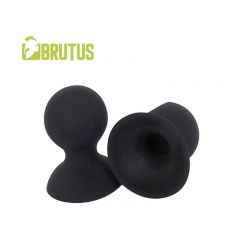 BRUTUS Nip Pull Silicone Nipple Suckers Black - Medium