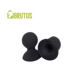 BRUTUS Nip Pull Silicone Nipple Suckers Black - Small