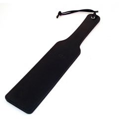 Leather Long Paddle Black 