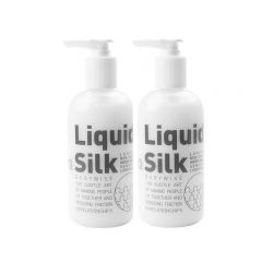 Liquid Silk Water Based Lubricant Twin Pack - (250 ml)