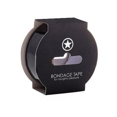 Non Sticky Bondage Tape - 17.5 metres - Black