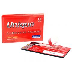 Pasante Unique Non Latex Ultra Thin Condoms