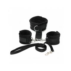 Berlin XXX Bondage Collar to Wrist Cuff Set