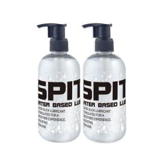 SPIT to Reactivate - WATERBASED LUBE - 2 Pack - 250ml