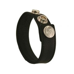 Leather Cock Ring/Strap Wide Plain