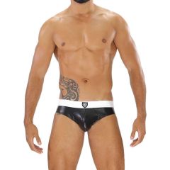 TOF Paris Fetish Brief - Black-White